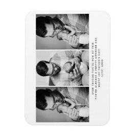 1日目の父の3日目の写真 マグネット