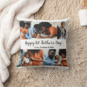 1日目5日パーソナライズされた写真装飾用クッション クッション (ブランケット)