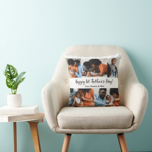 1日目5日パーソナライズされた写真装飾用クッション クッション (椅子)