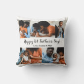 1日目5日パーソナライズされた写真装飾用クッション クッション (正面)