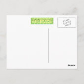 1日目 – 母子はがき ポストカード (裏面)