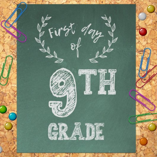 1日目,9年生の1日目 フォトプリント