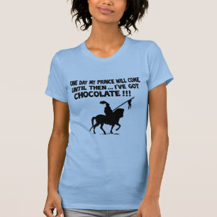 1日私の王子は来ます Tシャツ