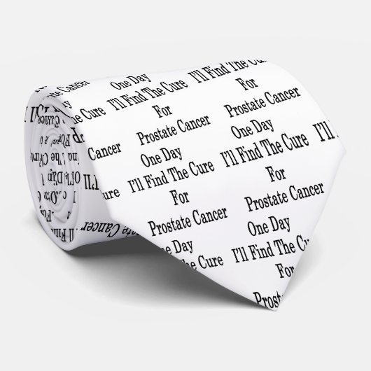 1日私は前立腺癌のための治療を見つけます ネクタイ (ロール)