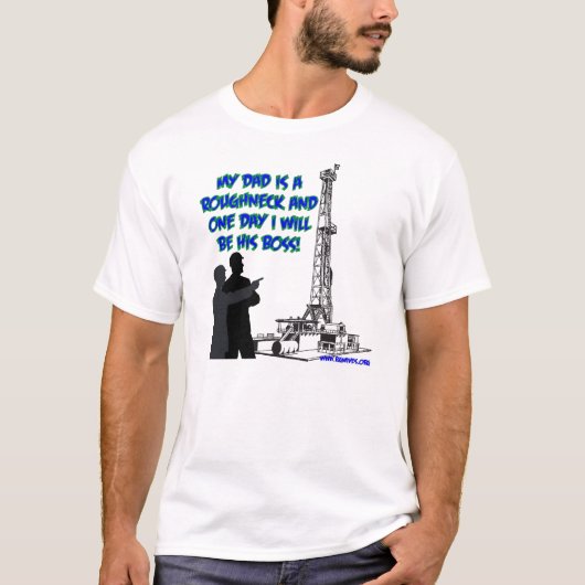 1日私は彼の主任です Tシャツ (正面)