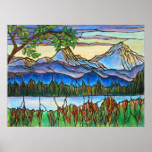 「1日素晴らし」横向きキャンバス印刷 ポスター (正面)