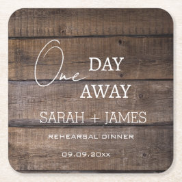1日素朴リハ遠くにーサルディナ結婚ー スクエアペーパーコースター