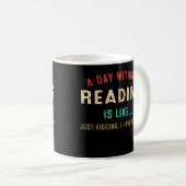 1日読無し、本おもしろい恋人Li コーヒーマグカップ (正面右)
