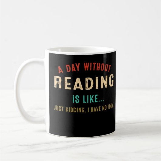 1日読無し、本おもしろい恋人Li コーヒーマグカップ (左)