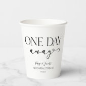 1日遠くにのミニマルリハ結婚ーサルディナー 紙コップ (裏面)
