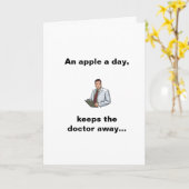 1日1保 A Apple  Dr. カード (黄色い花)