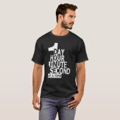 1日1分秒 Tシャツ (正面フル)