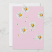 1日1日の誕生日プレートとパーティー用品 招待状 (裏面)