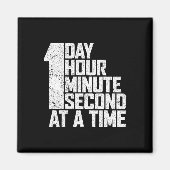 1日1時間1分の1秒で中毒を克服する マグネット (正面)