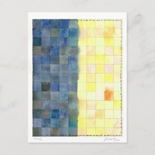 1日(作成日7)はがき ポストカード (正面)