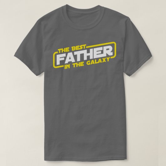 1最高のの銀河系の父 Tシャツ (デザイン正面)