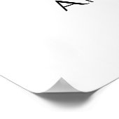 1月にワインを愛生まれする女性 ポスター (角)