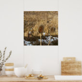 1月のアザミ ポスター (キッチン)