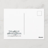 1月のレディアールヌーボー誕生石シリーズ ポストカード (裏面)