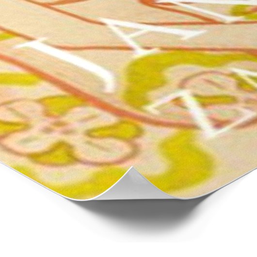 1月の作業 ポスター (角)