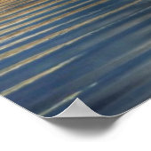 1月の干潮 ポスター (角)