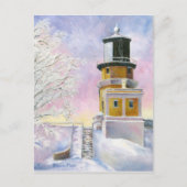 1月の淡いポストカード ポストカード (正面)