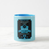 1月の減量祝い マグカップ (中央)