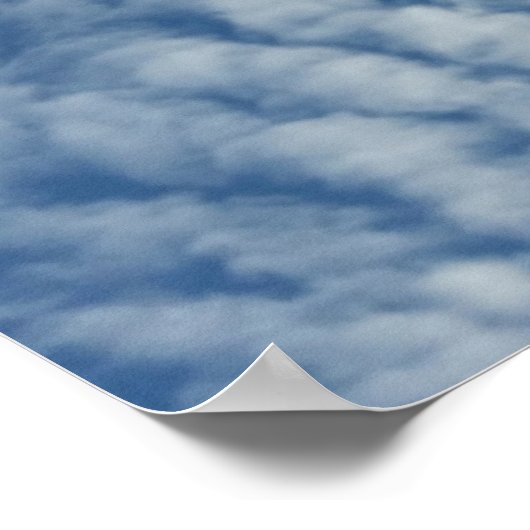 1月の空 ポスター (角)