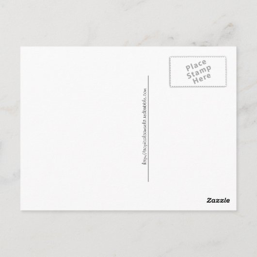 1月の花 ポストカード (裏面)