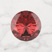 1月の誕生石ガーネットテーブル コンフェッティ (スモール正面)