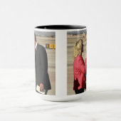 1月の醸造業者はオバマに置きます マグカップ (中央)