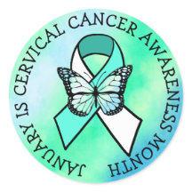 1月は子宮頸がん認識度月