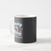 1月は私の誕生日ですはい1月まるまる コーヒーマグカップ (正面左)