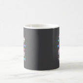 1月は私の誕生日ですはい1月まるまる コーヒーマグカップ (中央)