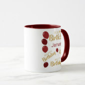 1月ハッピーバースデーマグ マグカップ (正面右)