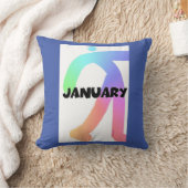 1月モノグラム クッション (ブランケット)