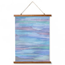 1月モーニングブルー抽象芸術