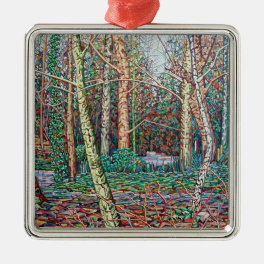 1月道 メタルオーナメント (正面)