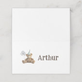 1月1日の誕生日パーティー座席表 プレイスカード (外部開封)