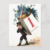 1月1日は来 ポストカード (正面)