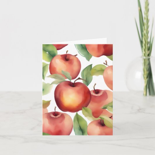 1月1日アップルギビングデーF カード (正面)