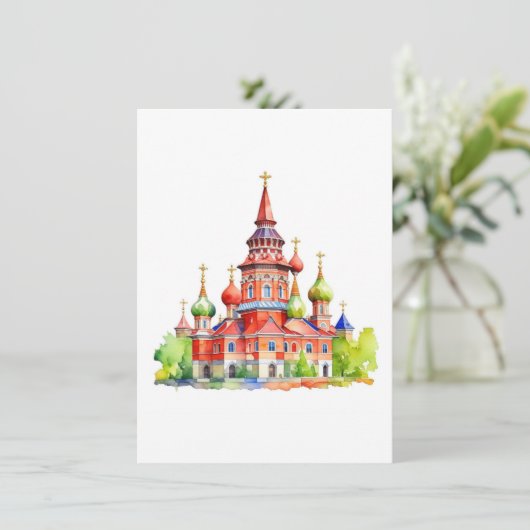 1月1日サンバジルの日の正統ロシアの教 シーズンカード (スタンド正面)