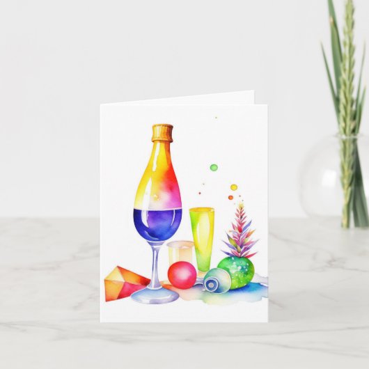 1月1日 お正月 B カード (正面)