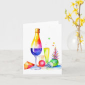 1月1日 お正月 B カード (黄色い花)