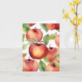 1月1日 アップル ギビングデー F カード (黄色い花)