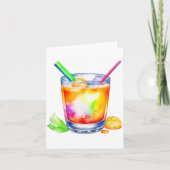 1月1日 全国二日酔いの日 A カード (正面)