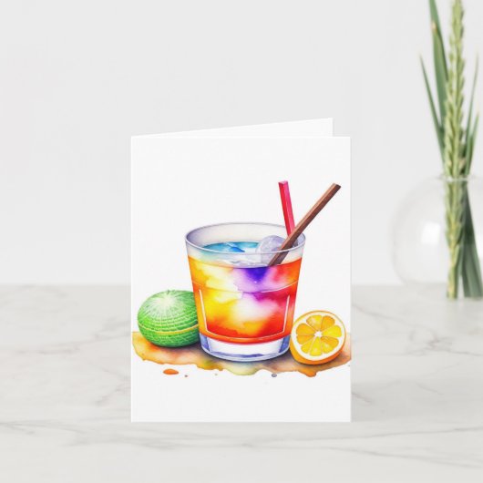 1月1日 全国二日酔いの日 B カード (正面)