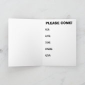 1月1日BIrthday (GIRL) 招待状 (内部)