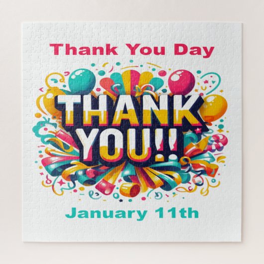 1月11日 – お礼の日 ジグソーパズル (縦)