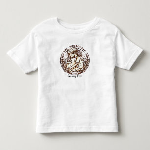 1月11日 – ガールハグ少年の日 トドラーTシャツ
